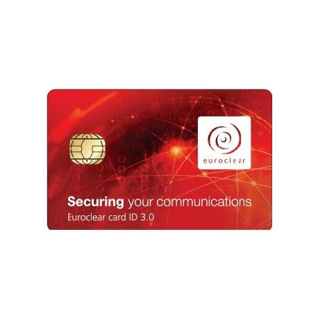 euroclear smart card driver|Euroclear eses search.